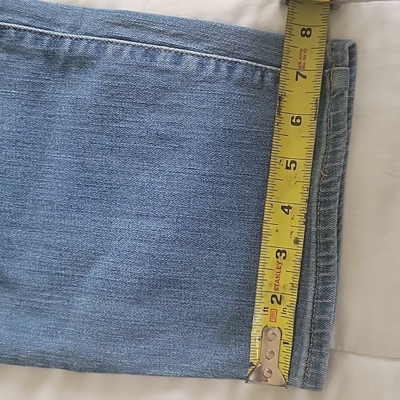 UNIVERSAL THREADS HIGH RISE SLIM STRAIGHT JEANS  16  BLUE - Picture 11 of 12